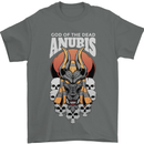 Anubis God of the Dead Ancient Egyptian Egypt Mens T-Shirt 100% Cotton Charcoal
