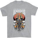 Anubis God of the Dead Ancient Egyptian Egypt Mens T-Shirt 100% Cotton Sports Grey