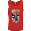 Anubis God of the Dead Ancient Egyptian Egypt Mens Vest Tank Top Red