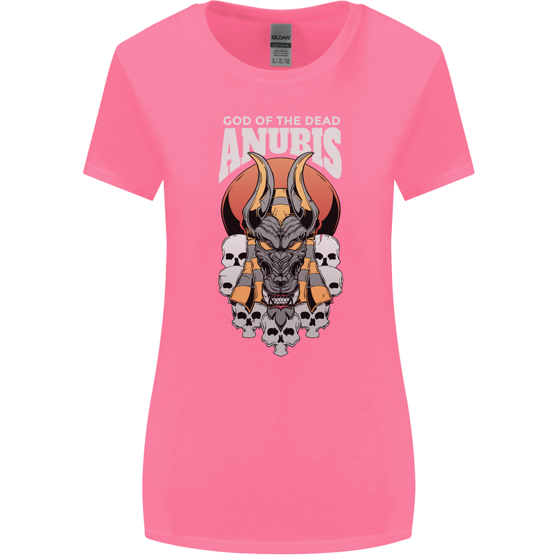 Anubis God of the Dead Ancient Egyptian Egypt Womens Wider Cut T-Shirt Azalea