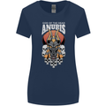 Anubis God of the Dead Ancient Egyptian Egypt Womens Wider Cut T-Shirt Navy Blue