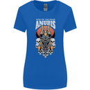 Anubis God of the Dead Ancient Egyptian Egypt Womens Wider Cut T-Shirt Royal Blue
