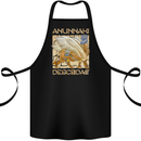 Anunaki Descendant Ancient Egyptian God Egypt Cotton Apron 100% Organic Black