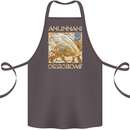 Anunaki Descendant Ancient Egyptian God Egypt Cotton Apron 100% Organic Dark Grey