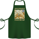 Anunaki Descendant Ancient Egyptian God Egypt Cotton Apron 100% Organic Forest Green
