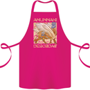 Anunaki Descendant Ancient Egyptian God Egypt Cotton Apron 100% Organic Pink