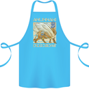 Anunaki Descendant Ancient Egyptian God Egypt Cotton Apron 100% Organic Turquoise