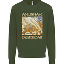 Anunaki Descendant Ancient Egyptian God Egypt Kids Sweatshirt Jumper Forest Green