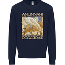 Anunaki Descendant Ancient Egyptian God Egypt Kids Sweatshirt Jumper Navy Blue