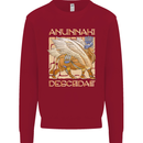 Anunaki Descendant Ancient Egyptian God Egypt Kids Sweatshirt Jumper Red