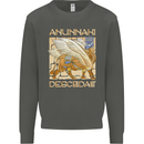 Anunaki Descendant Ancient Egyptian God Egypt Kids Sweatshirt Jumper Storm Grey