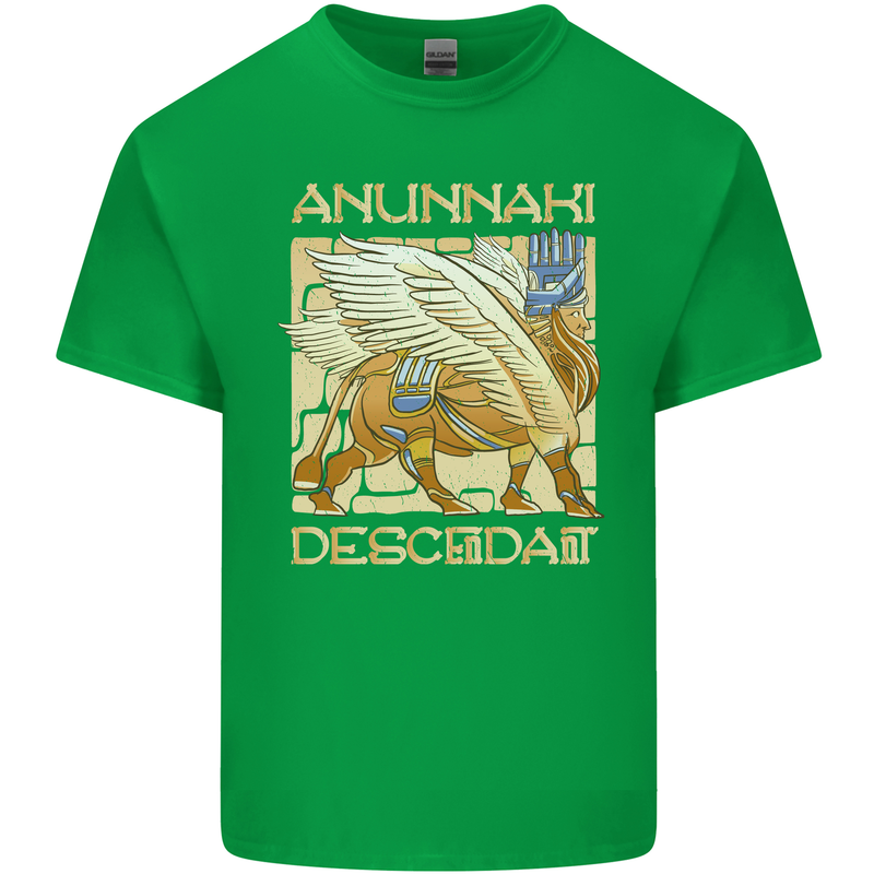 Anunaki Descendant Ancient Egyptian God Egypt Kids T-Shirt Childrens Irish Green