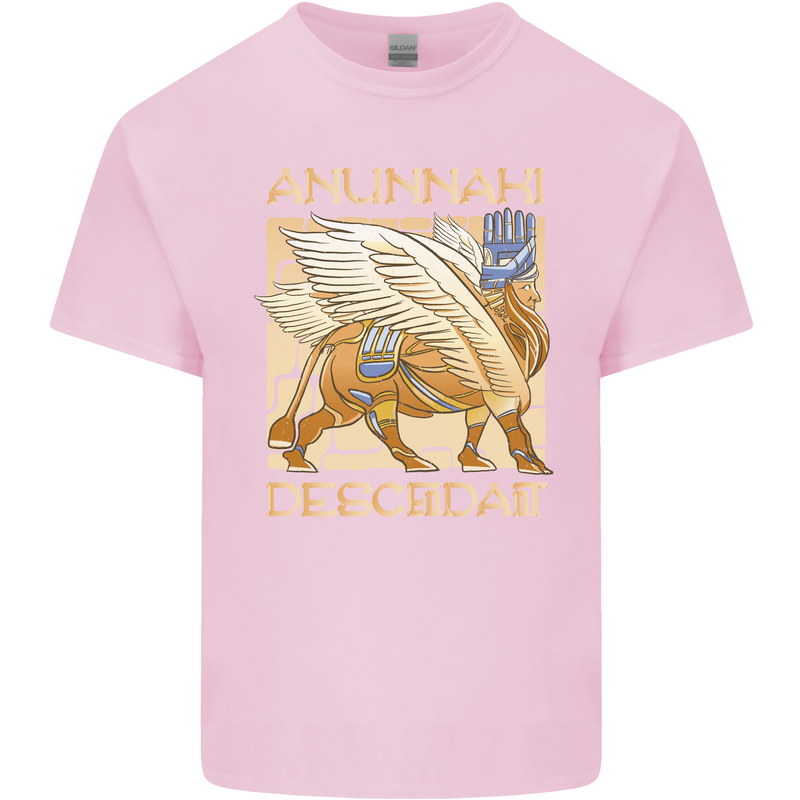 Anunaki Descendant Ancient Egyptian God Egypt Kids T-Shirt Childrens Light Pink