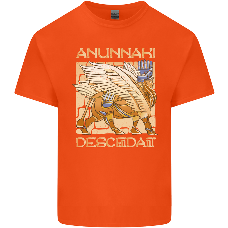 Anunaki Descendant Ancient Egyptian God Egypt Kids T-Shirt Childrens Orange