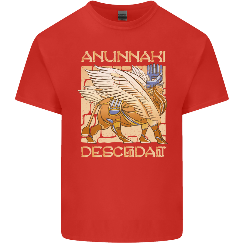 Anunaki Descendant Ancient Egyptian God Egypt Kids T-Shirt Childrens Red