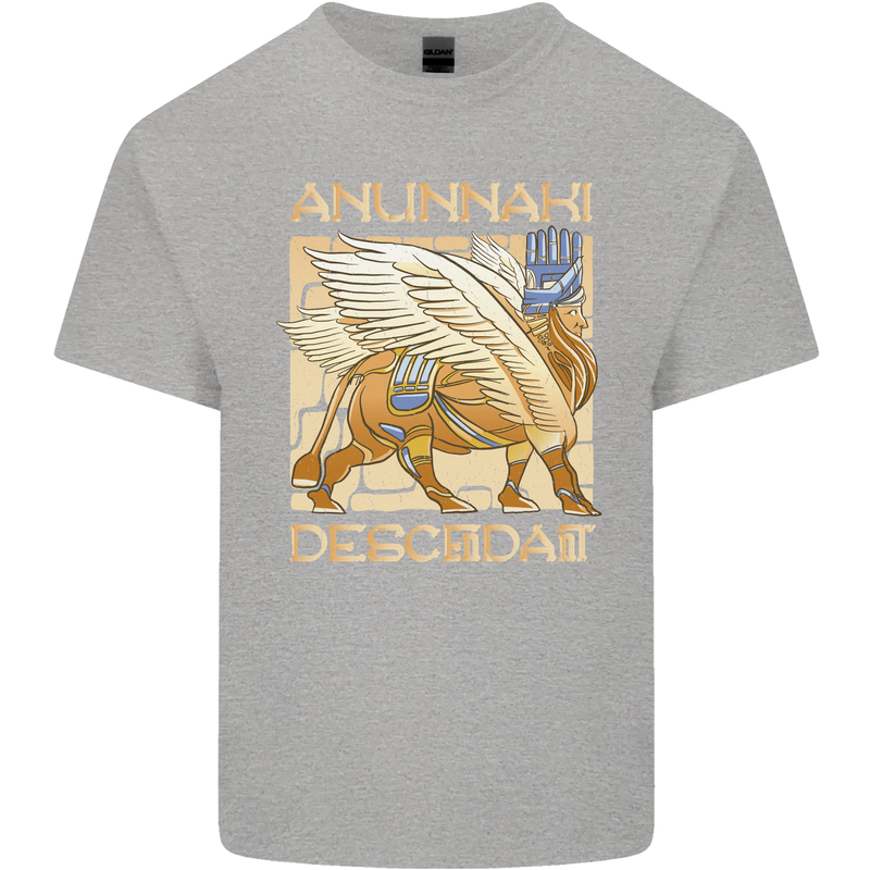 Anunaki Descendant Ancient Egyptian God Egypt Kids T-Shirt Childrens Sports Grey