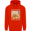 Anunaki Descendant Ancient Egyptian God Egypt Mens 80% Cotton Hoodie Bright Red