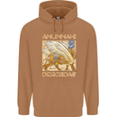 Anunaki Descendant Ancient Egyptian God Egypt Mens 80% Cotton Hoodie Caramel Latte