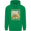Anunaki Descendant Ancient Egyptian God Egypt Mens 80% Cotton Hoodie Irish Green