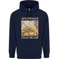 Anunaki Descendant Ancient Egyptian God Egypt Mens 80% Cotton Hoodie Navy Blue