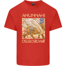 Anunaki Descendant Ancient Egyptian God Egypt Mens Cotton T-Shirt Tee Top Red