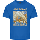 Anunaki Descendant Ancient Egyptian God Egypt Mens Cotton T-Shirt Tee Top Royal Blue