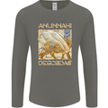 Anunaki Descendant Ancient Egyptian God Egypt Mens Long Sleeve T-Shirt Charcoal