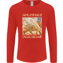 Anunaki Descendant Ancient Egyptian God Egypt Mens Long Sleeve T-Shirt Red