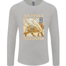 Anunaki Descendant Ancient Egyptian God Egypt Mens Long Sleeve T-Shirt Sports Grey