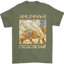 Anunaki Descendant Ancient Egyptian God Egypt Mens T-Shirt 100% Cotton Military Green