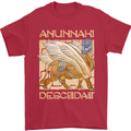 Anunaki Descendant Ancient Egyptian God Egypt Mens T-Shirt 100% Cotton Red