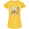 Anunaki Descendant Ancient Egyptian God Egypt Womens Petite Cut T-Shirt Yellow