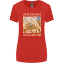 Anunaki Descendant Ancient Egyptian God Egypt Womens Wider Cut T-Shirt Red