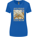 Anunaki Descendant Ancient Egyptian God Egypt Womens Wider Cut T-Shirt Royal Blue