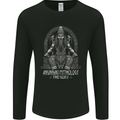 Anunnaki God Mens Long Sleeve T-Shirt Black