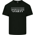 Anxiety Music Musical Notes Piano Guitar Kids T-Shirt Childrens Black