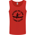 Anything You Canoe Funny Kayak Canoeing Mens Vest Tank Top Red
