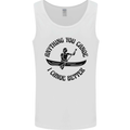 Anything You Canoe Funny Kayak Canoeing Mens Vest Tank Top White