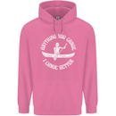 Anything You Canoe Funny Kayak Kayaking Mens 80% Cotton Hoodie Azelea