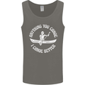 Anything You Canoe Funny Kayak Kayaking Mens Vest Tank Top Charcoal