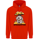 Apocalyptus Koala Bear Climate Change Armageddon Childrens Kids Hoodie Bright Red