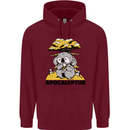 Apocalyptus Koala Bear Climate Change Armageddon Childrens Kids Hoodie Maroon
