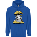 Apocalyptus Koala Bear Climate Change Armageddon Childrens Kids Hoodie Royal Blue