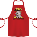 Apocalyptus Koala Bear Climate Change Armageddon Cotton Apron 100% Organic Red