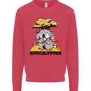 Apocalyptus Koala Bear Climate Change Armageddon Kids Sweatshirt Jumper Heliconia
