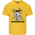 Apocalyptus Koala Bear Climate Change Armageddon Kids T-Shirt Childrens Yellow