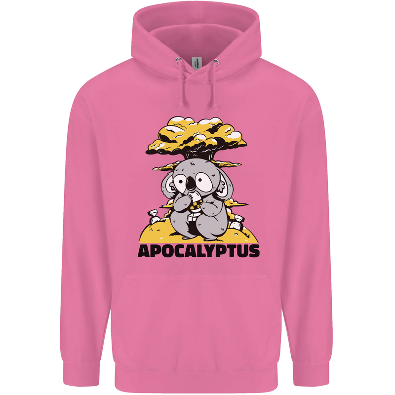 Apocalyptus Koala Bear Climate Change Armageddon Mens 80% Cotton Hoodie Azelea