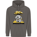Apocalyptus Koala Bear Climate Change Armageddon Mens 80% Cotton Hoodie Charcoal