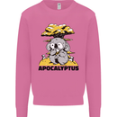 Apocalyptus Koala Bear Climate Change Armageddon Mens Sweatshirt Jumper Azalea