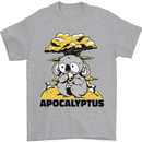 Apocalyptus Koala Bear Climate Change Armageddon Mens T-Shirt 100% Cotton Sports Grey